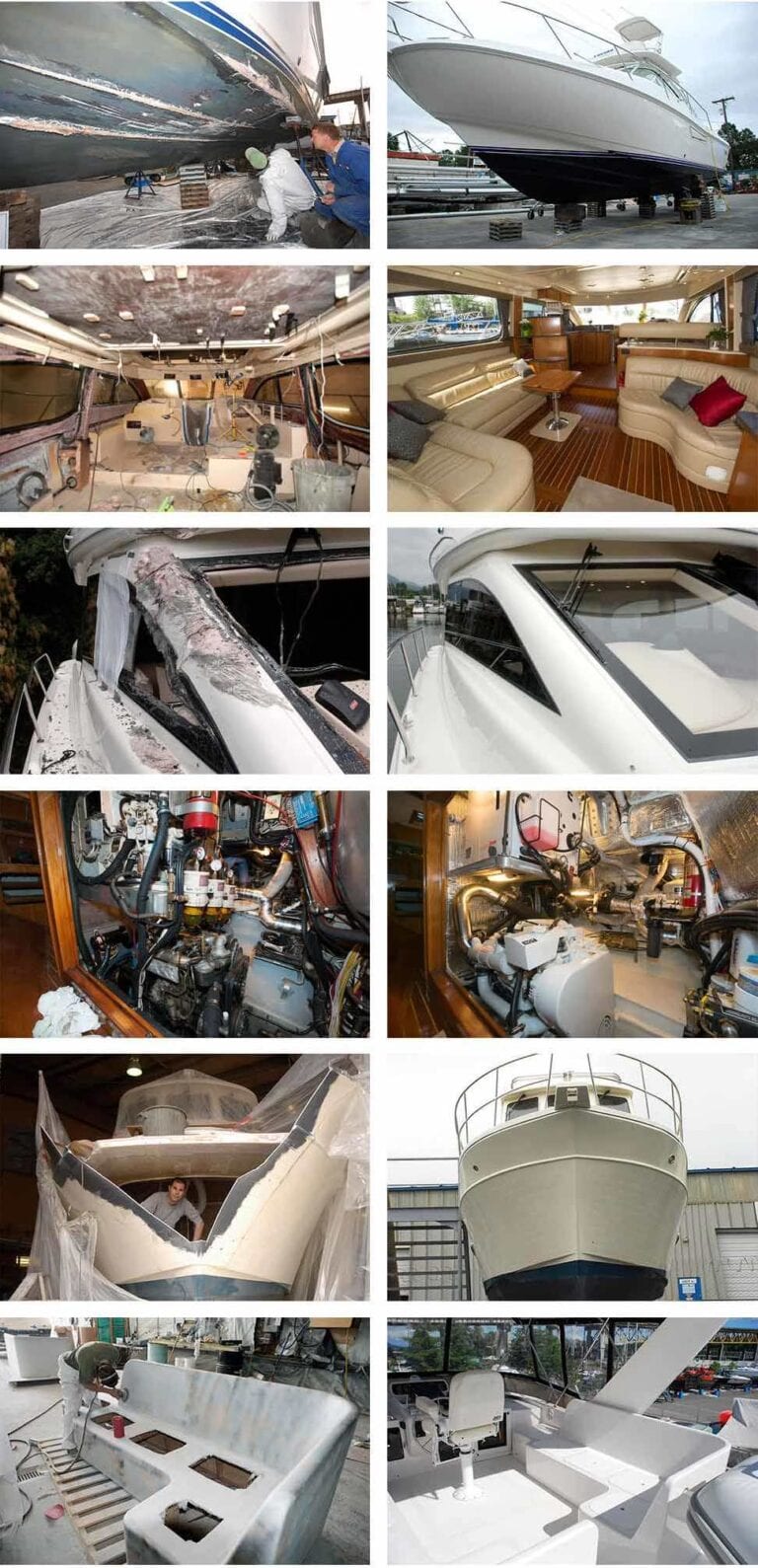 Yacht Repairs and Services in Vancouver, BC Fraser Fibreglass Ltd.